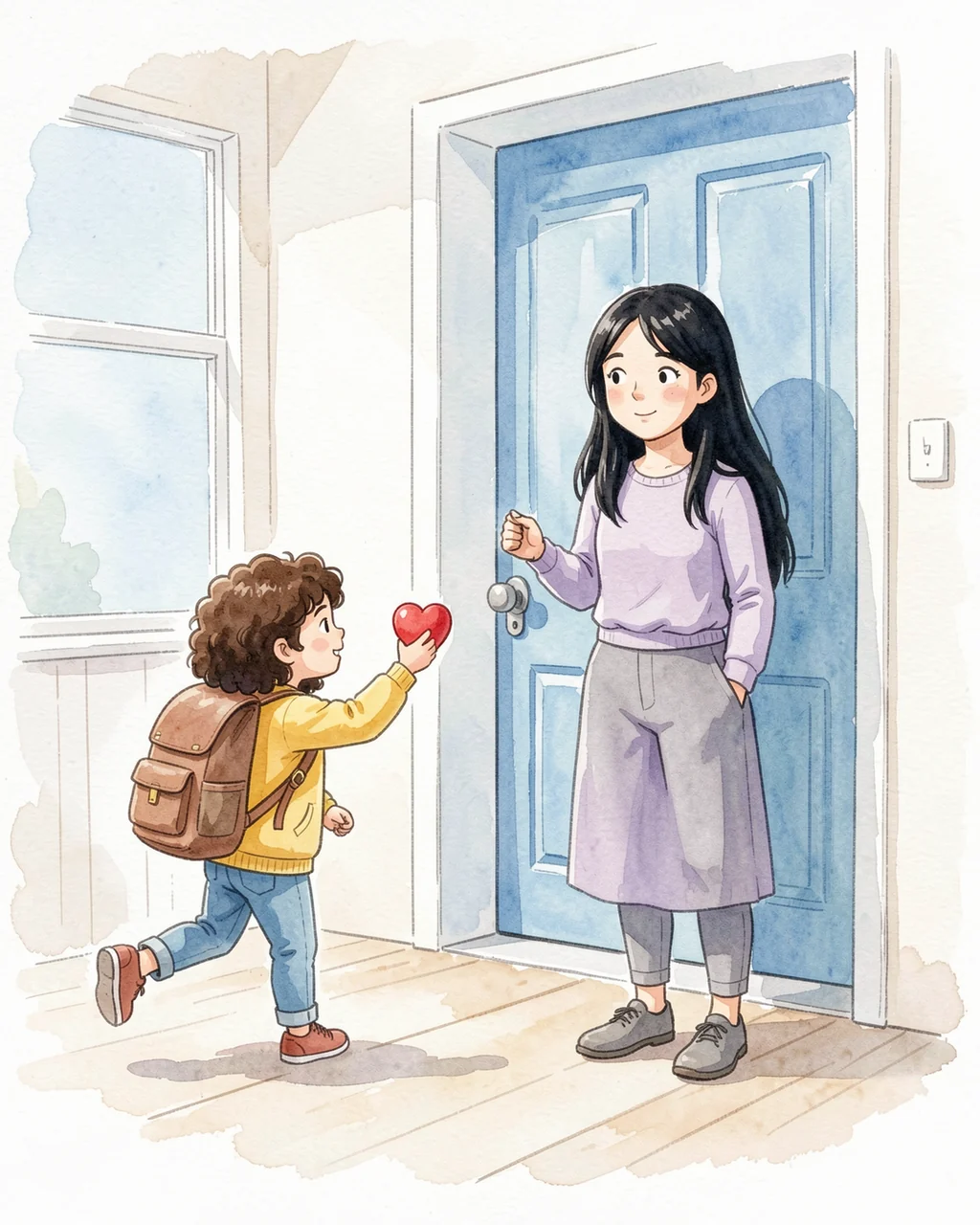 Illustration for page 6 of “What Fits in My Pocket?”