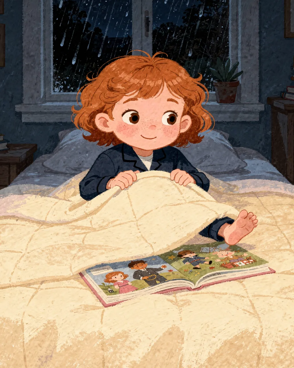 The Girl with Copper Curls
