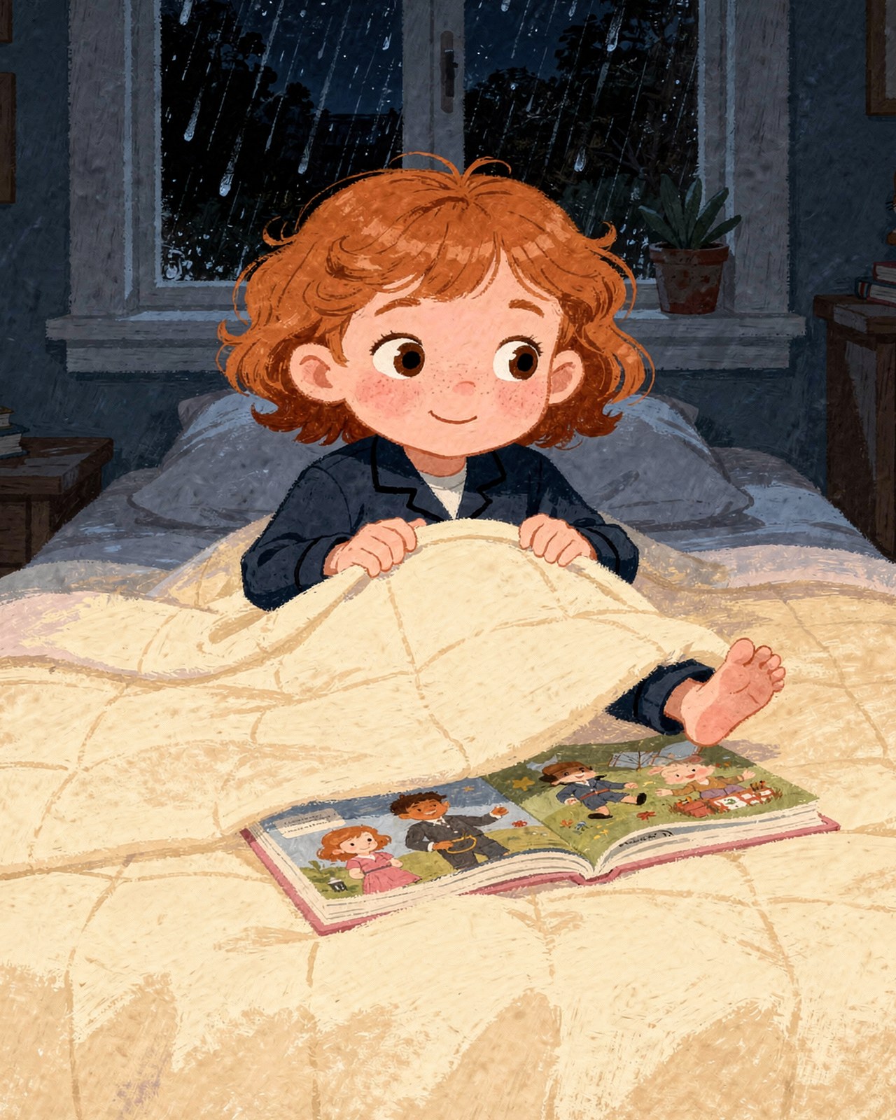 The Girl with Copper Curls