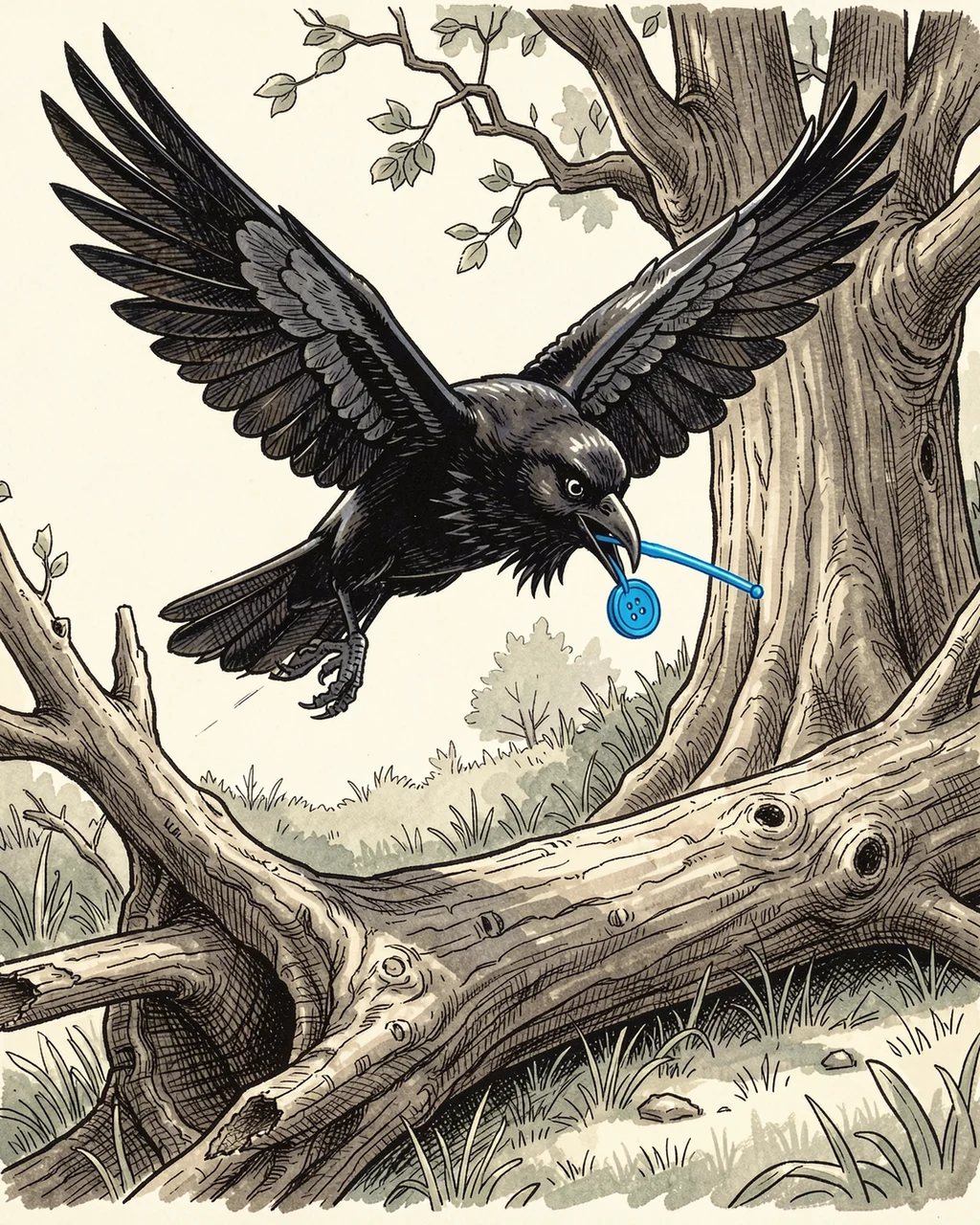Illustration for page 5 of “One Treasure Each Morning”