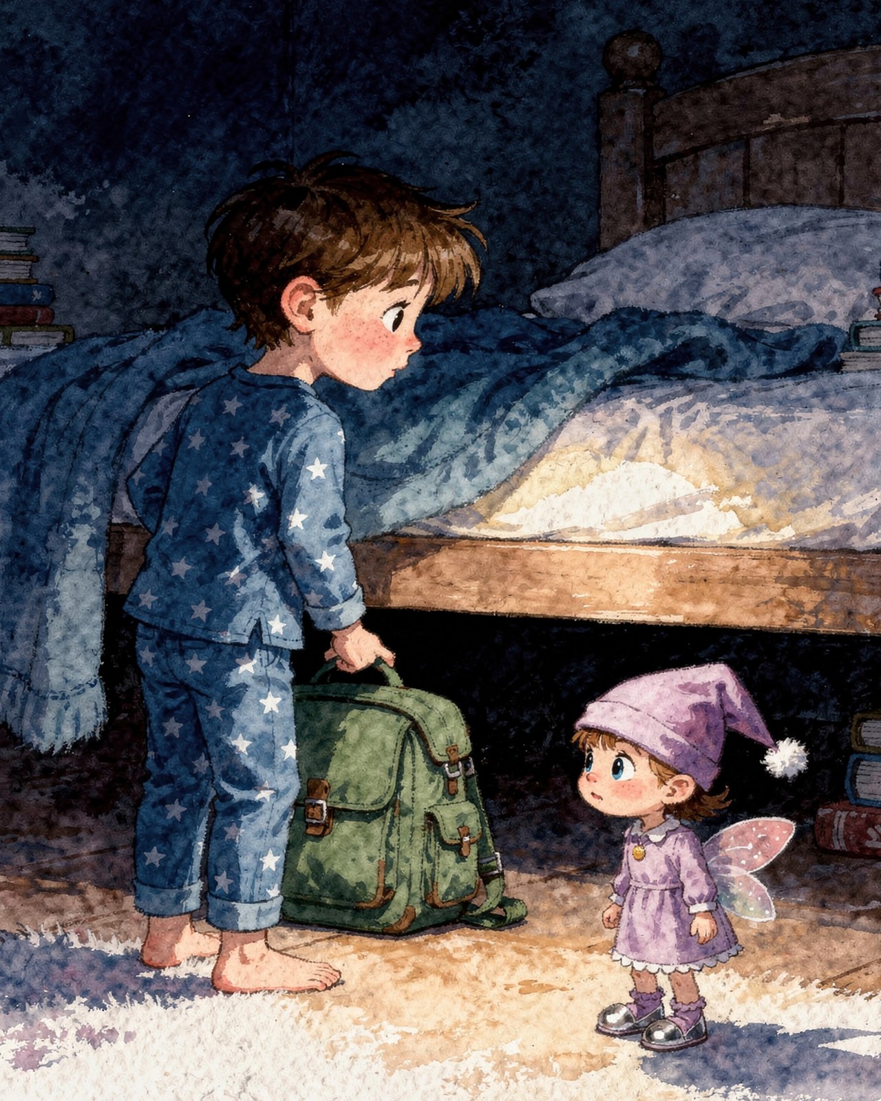 Oliver Meets the Sprite