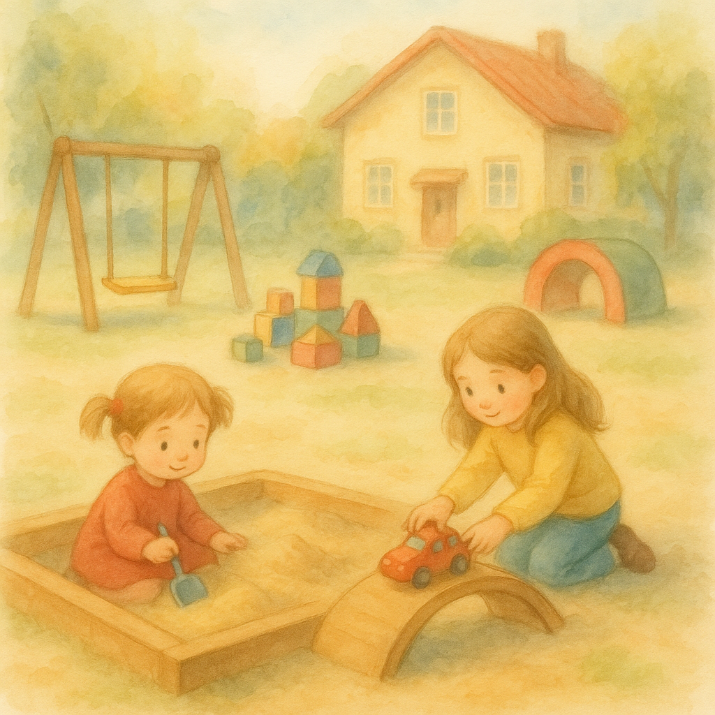 Дорожка из кубиков