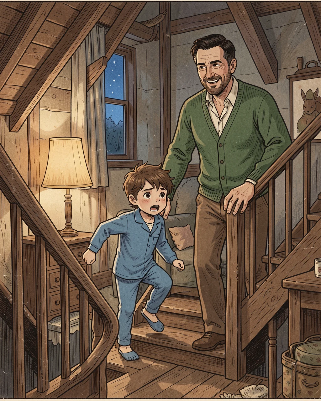 Illustration for page 2 of “The Map Found Home”