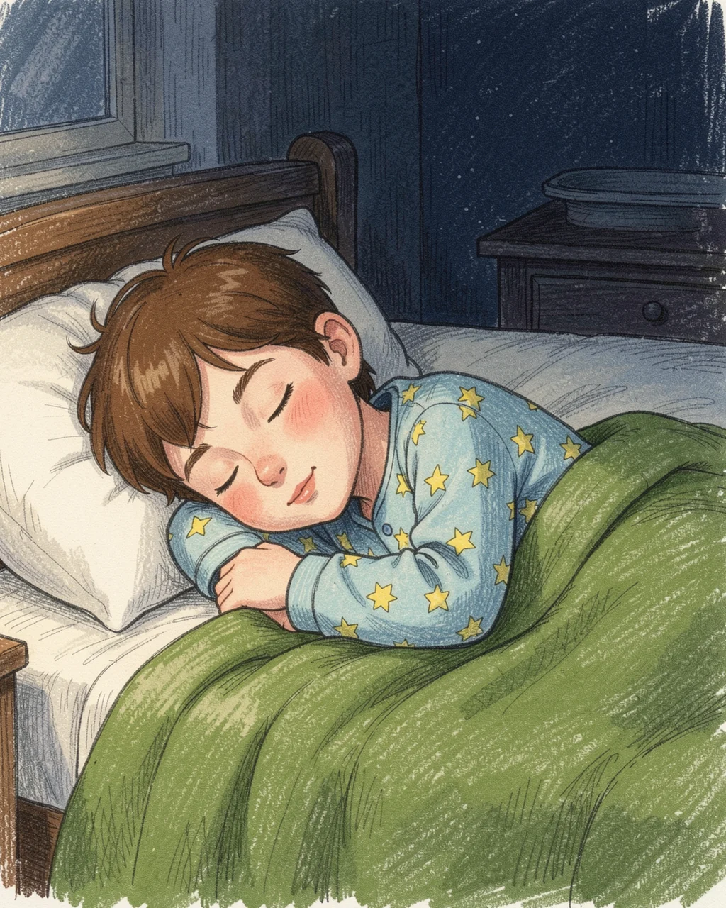 Illustration for page 4 of “What Calms a Dragon Flame?”