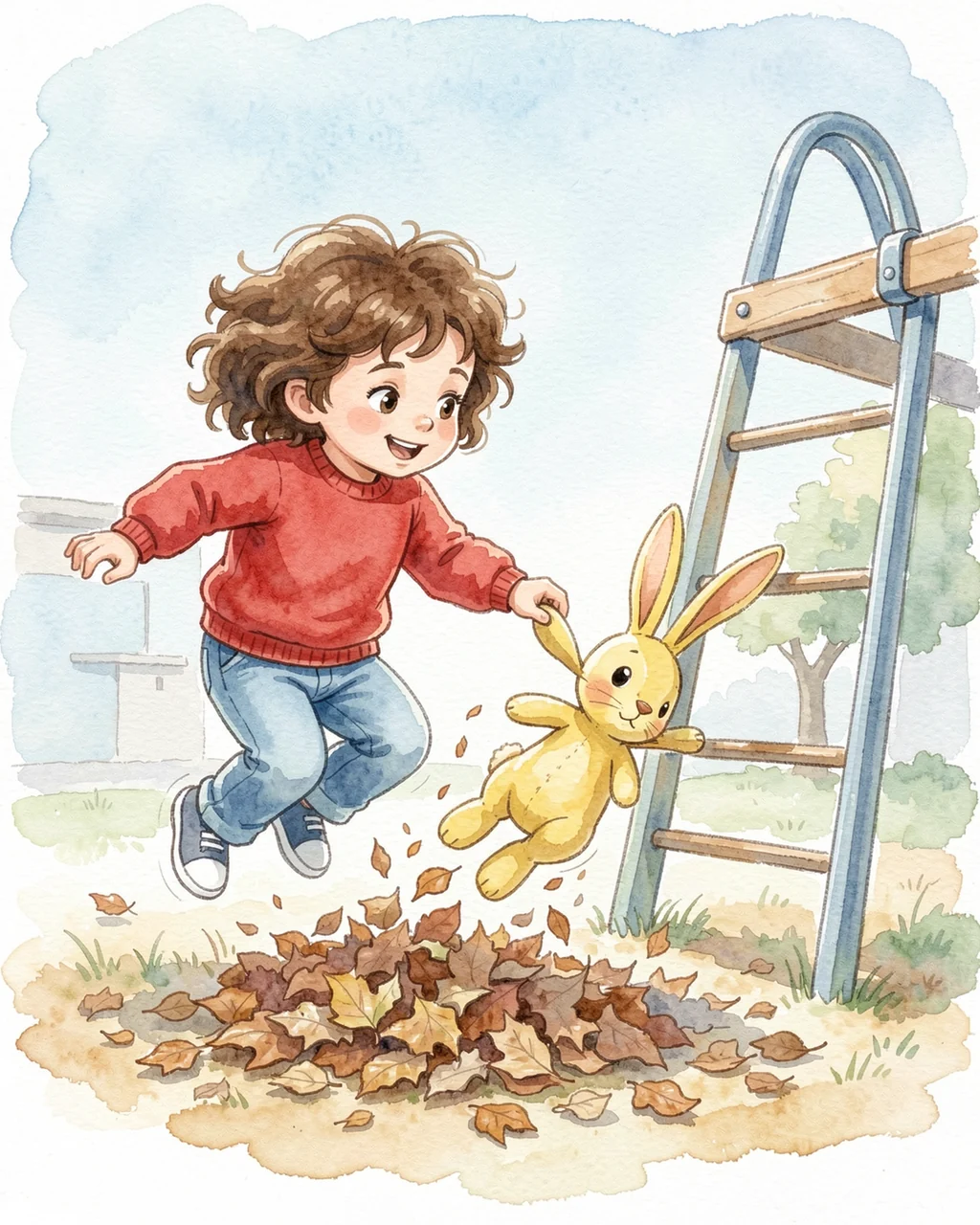 Illustration for page 4 of “At the Crayon Table”