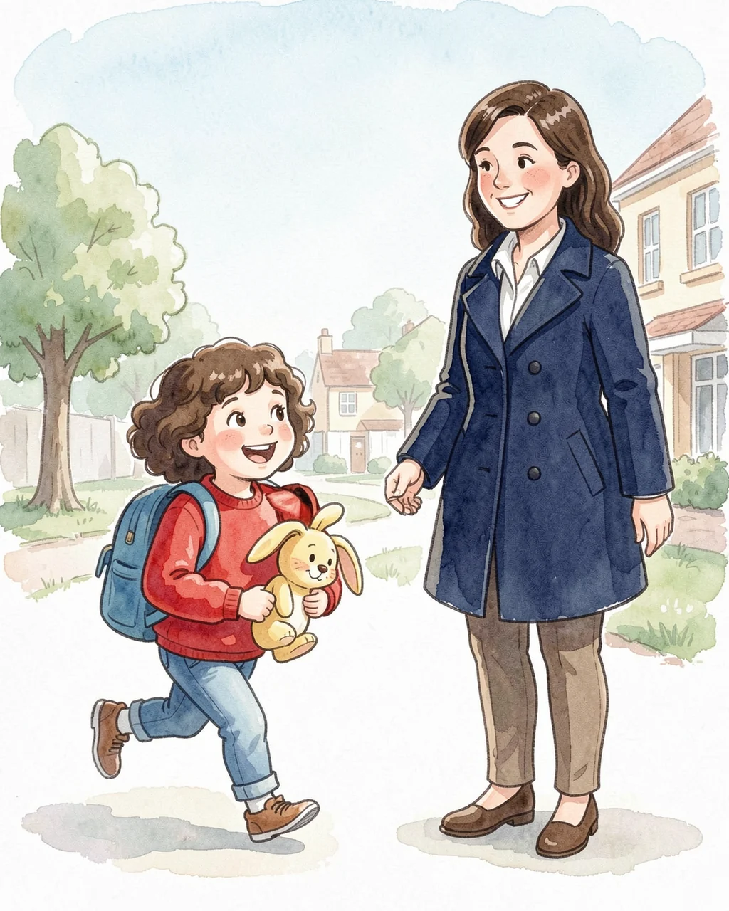Illustration for page 6 of “At the Crayon Table”