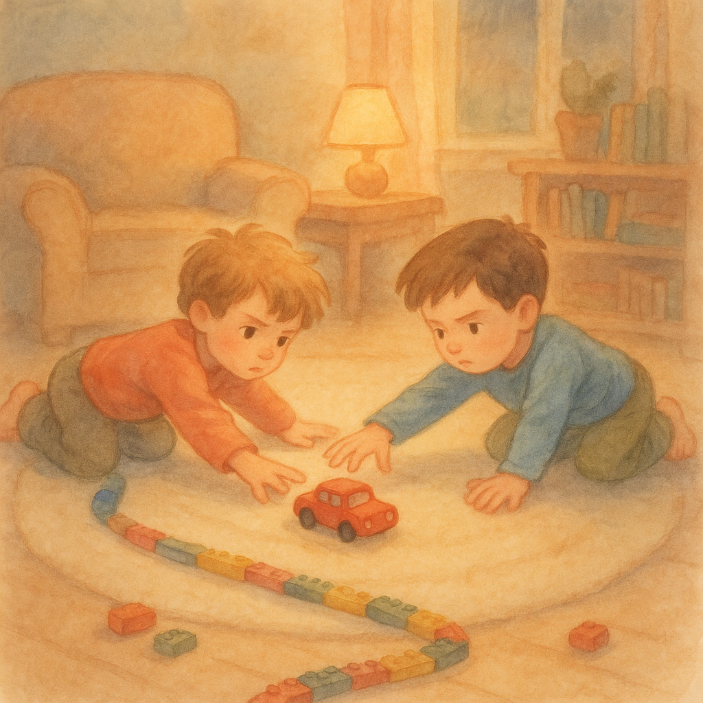 Пришла красная машинка