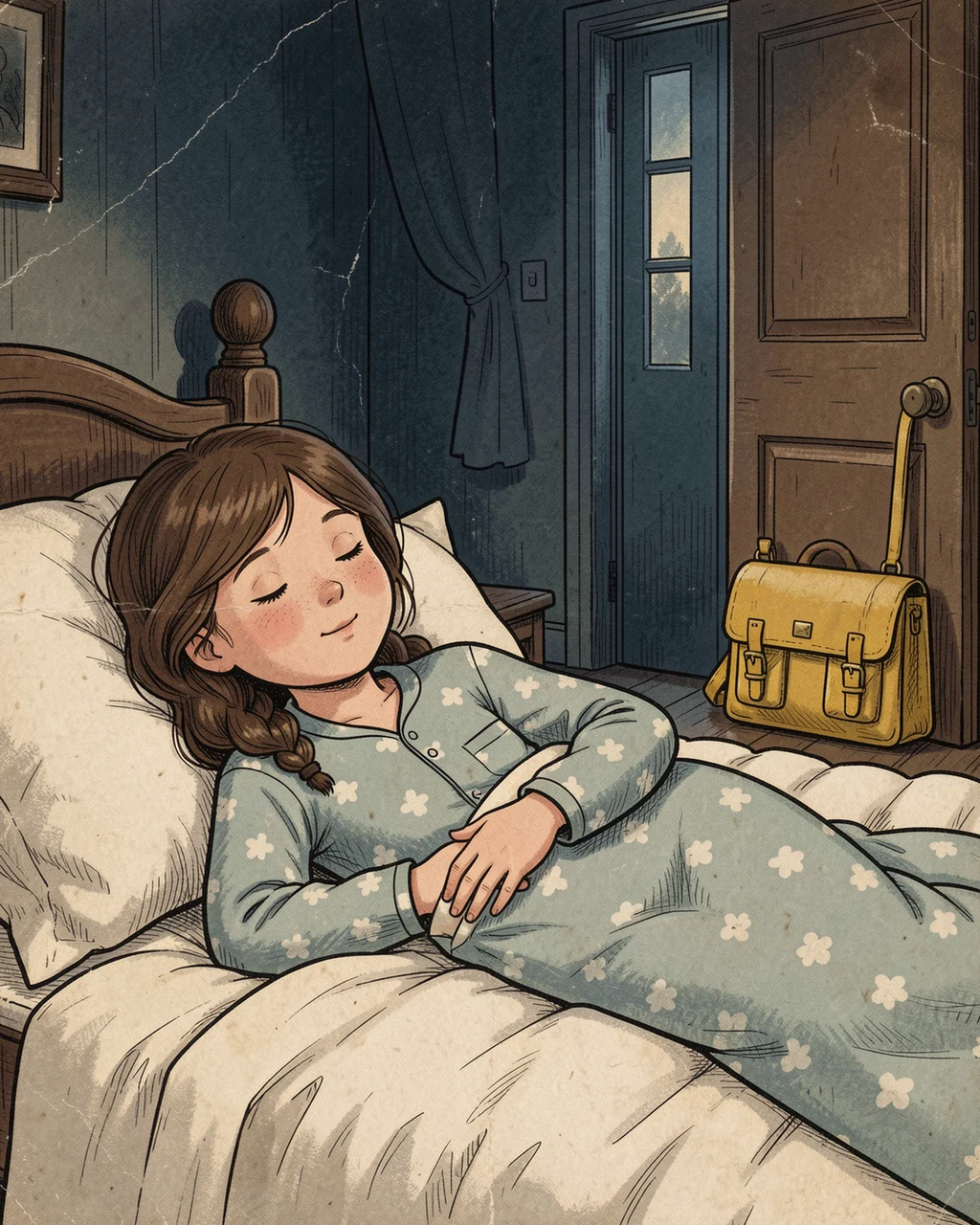 Illustration for page 7 of “Where Is the Courage Pearl?”