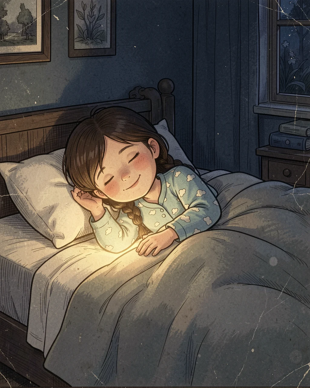 Illustration for page 8 of “Where Is the Courage Pearl?”