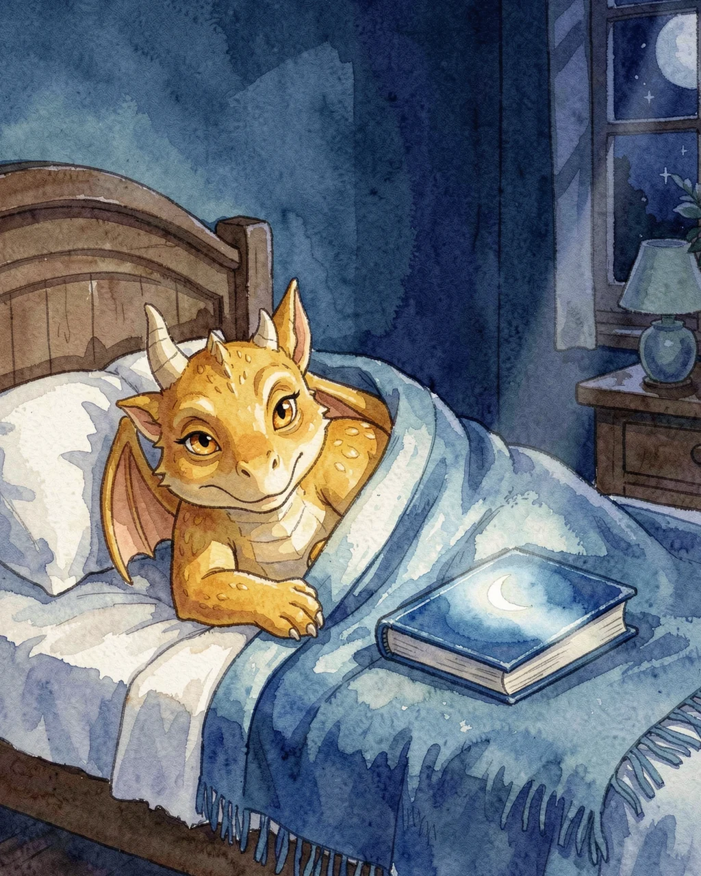 Illustration for page 4 of “Jasper Turns the Moon Page”