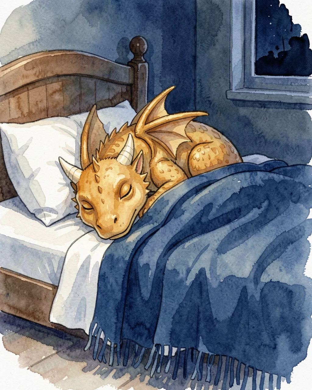 Illustration for page 5 of “Jasper Turns the Moon Page”