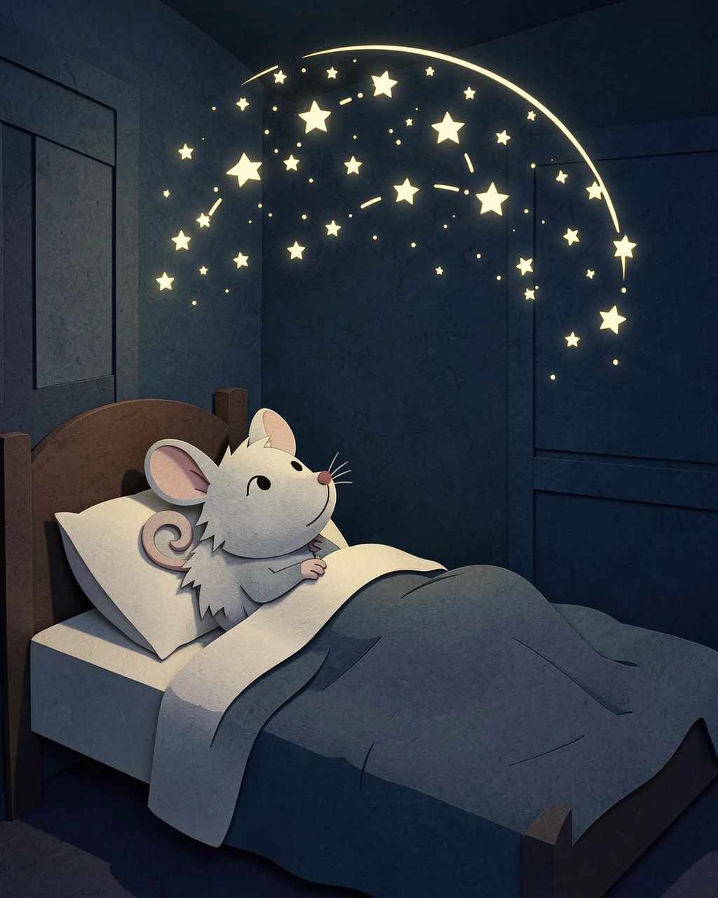 Illustration for page 6 of “The Star Map Listened”