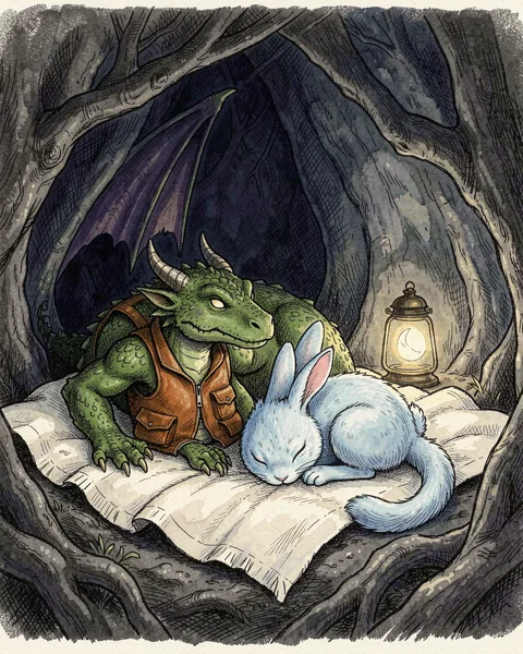 Caspar and the Pocket Moon-Lantern