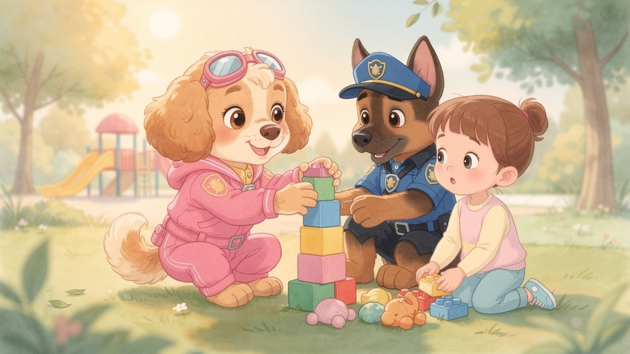 Башня из игрушек