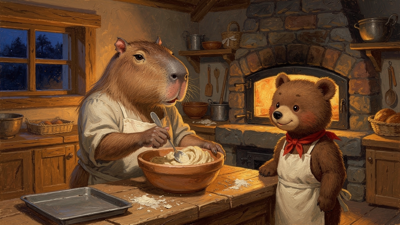 Начинаем печь