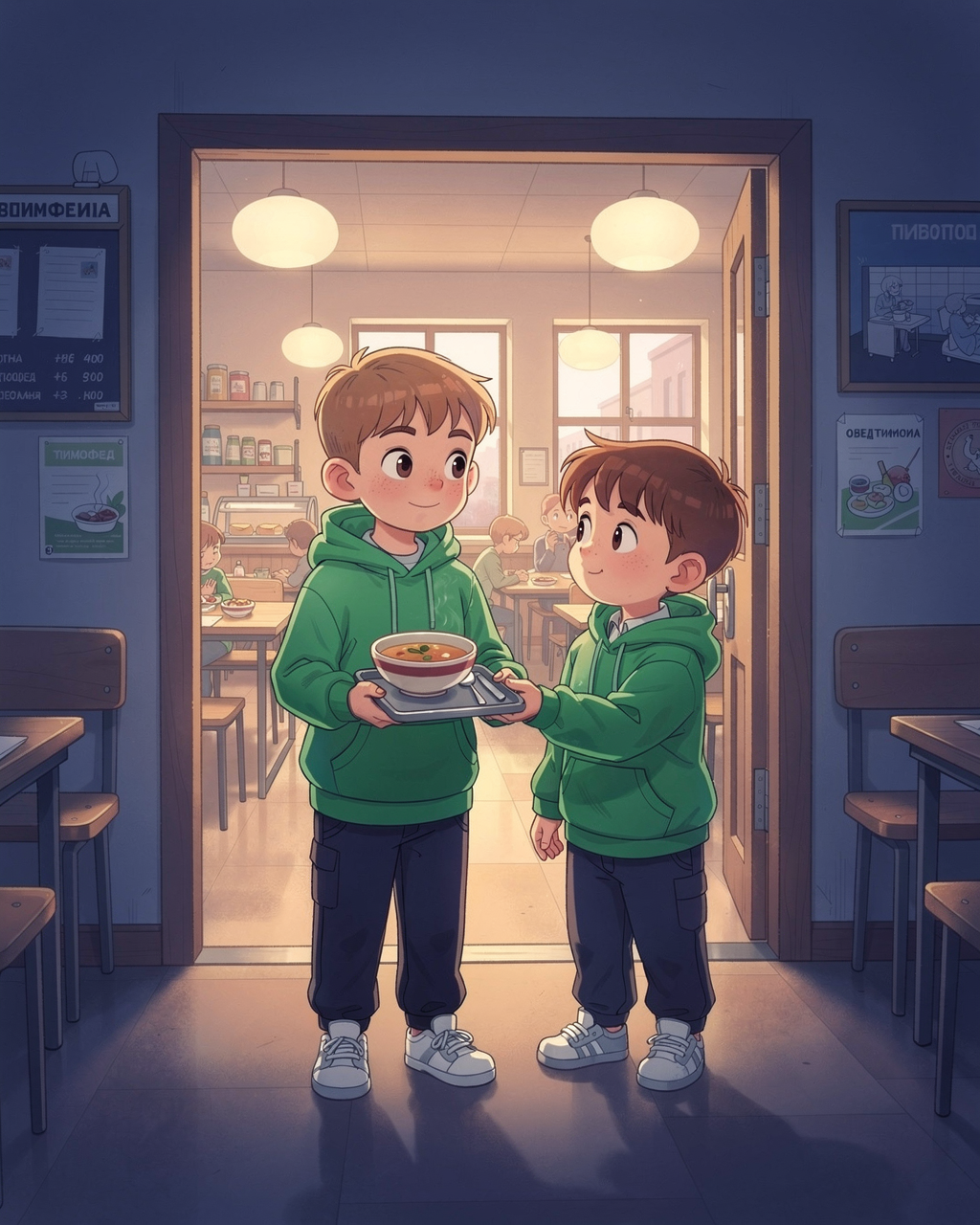 Первый кусочек