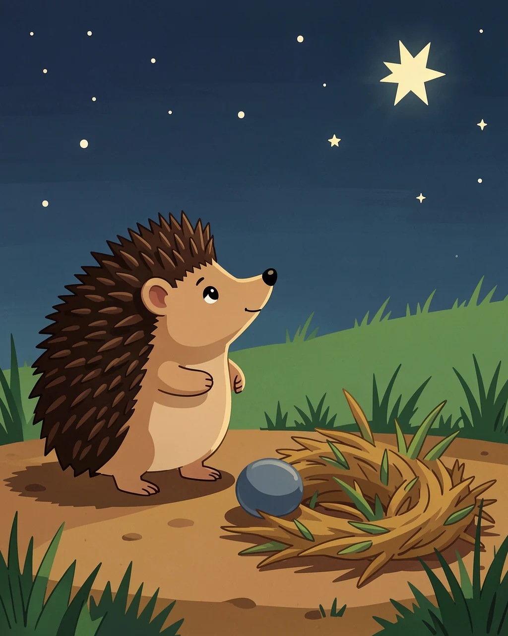 Illustration for page 1 of “Five Stars for Snuffle”