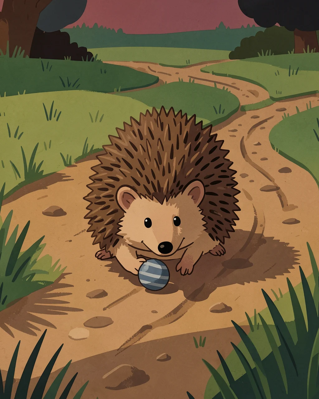 Illustration for page 5 of “Five Stars for Snuffle”