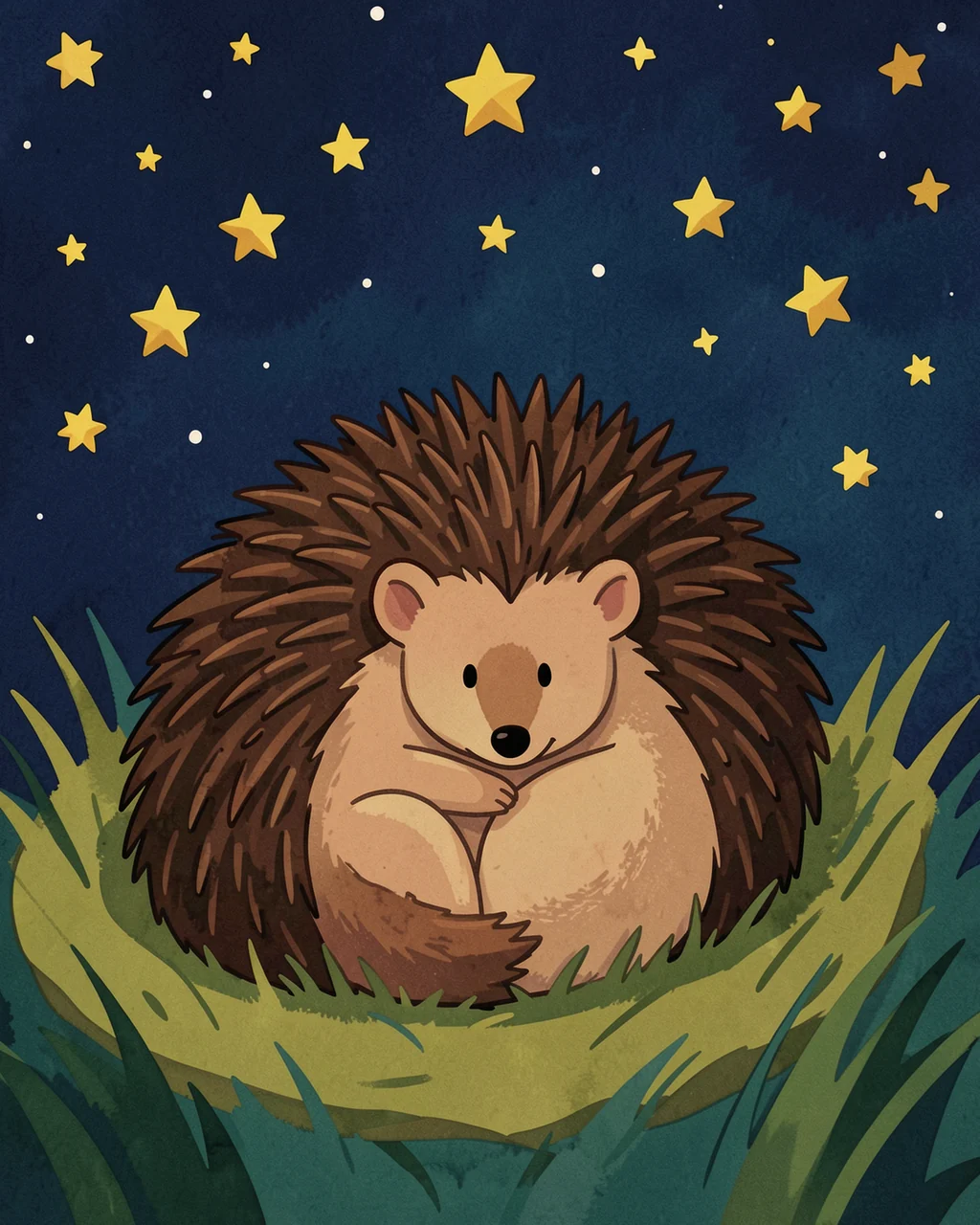 Illustration for page 8 of “Five Stars for Snuffle”
